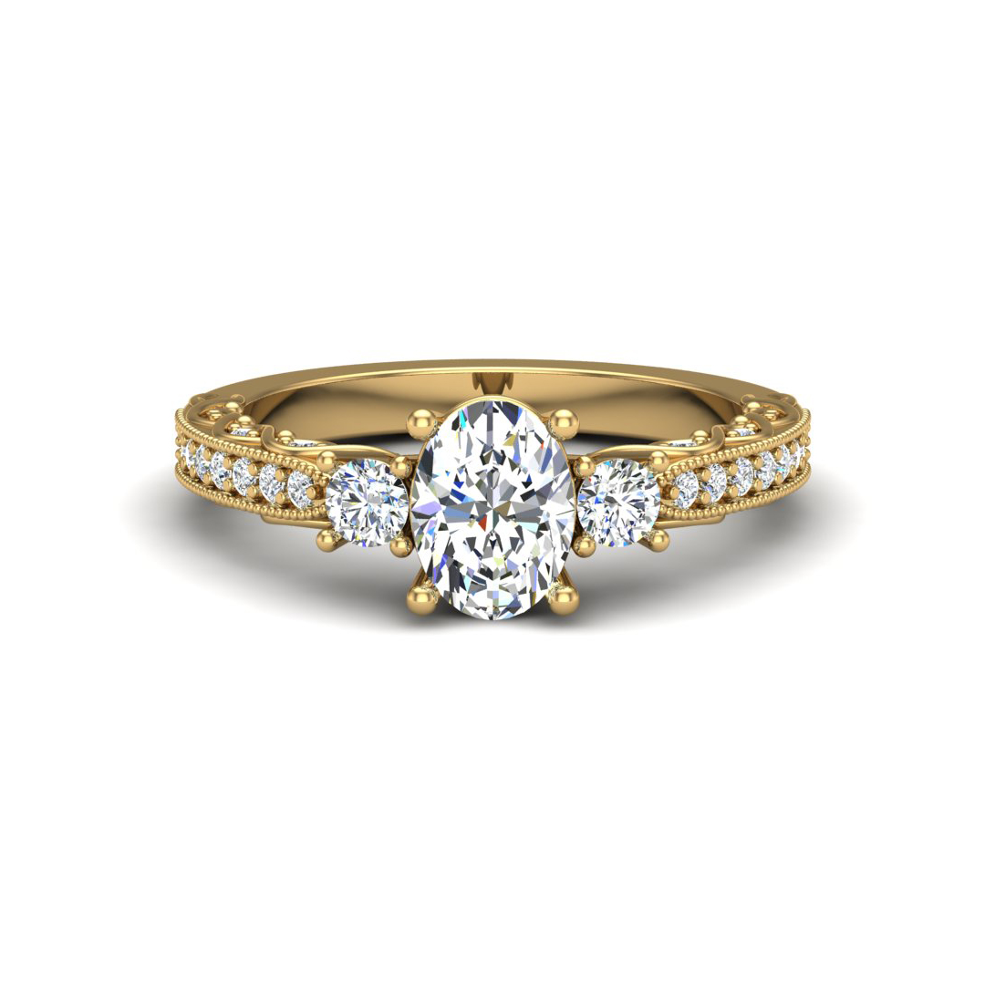 Ariyah Accented Engagement Ring